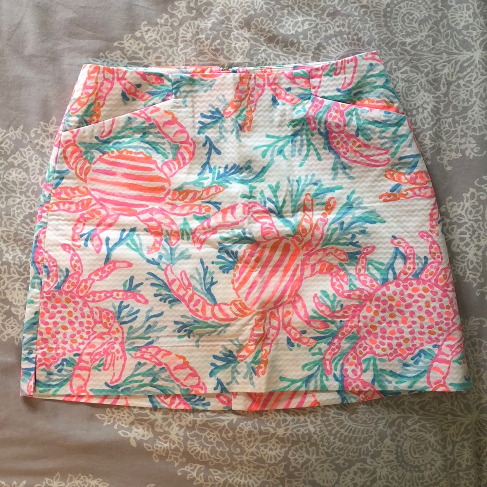 NWOT Lilly Pulitzer Marigold Skort